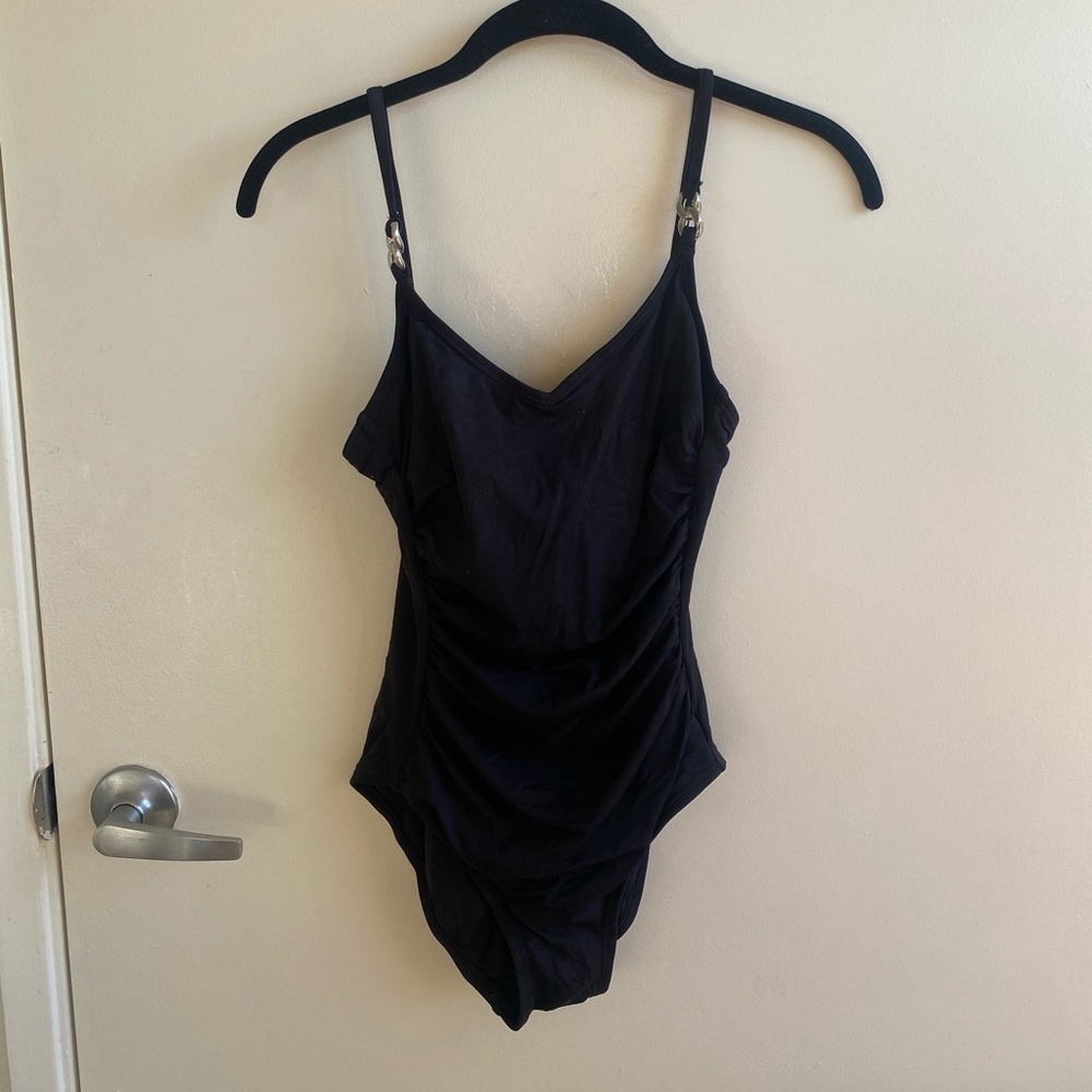 Michael Kors Black One Piece Suit
